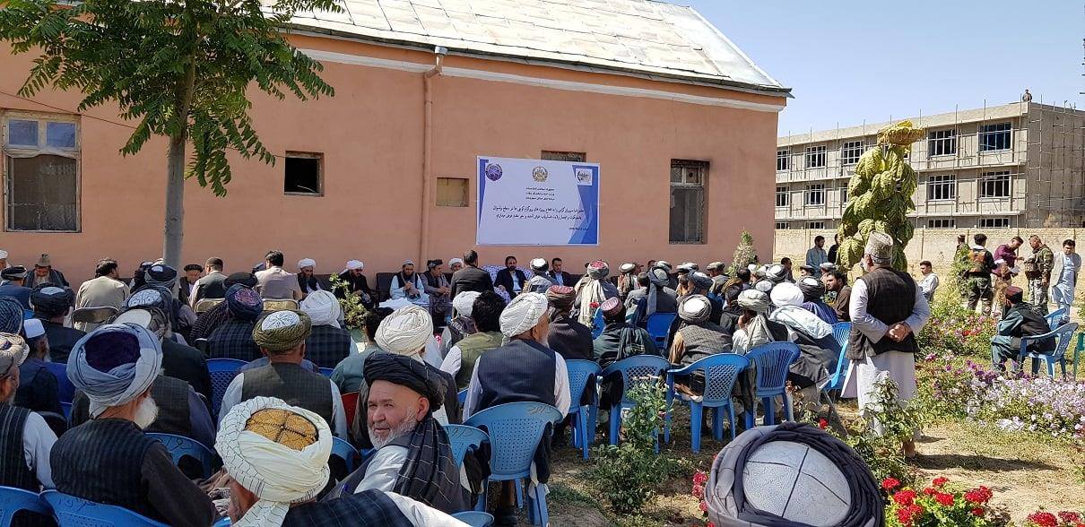 په فاریاب کي د کوچیانو د ۸ پرمختیایي پروژو کار پیل شو