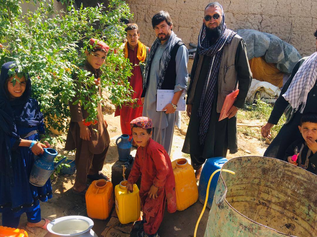 په کاپیسا کې د (۴،۸) میلیونه افغانیو په لګښت د اوبو رسولو شبکه جوړه شوه 