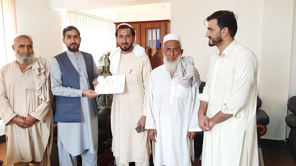 په ننګرهارکې د یوه سربند، کانال، او استنادي دیوال  جوړیدو قرارداد لاسلیک شو