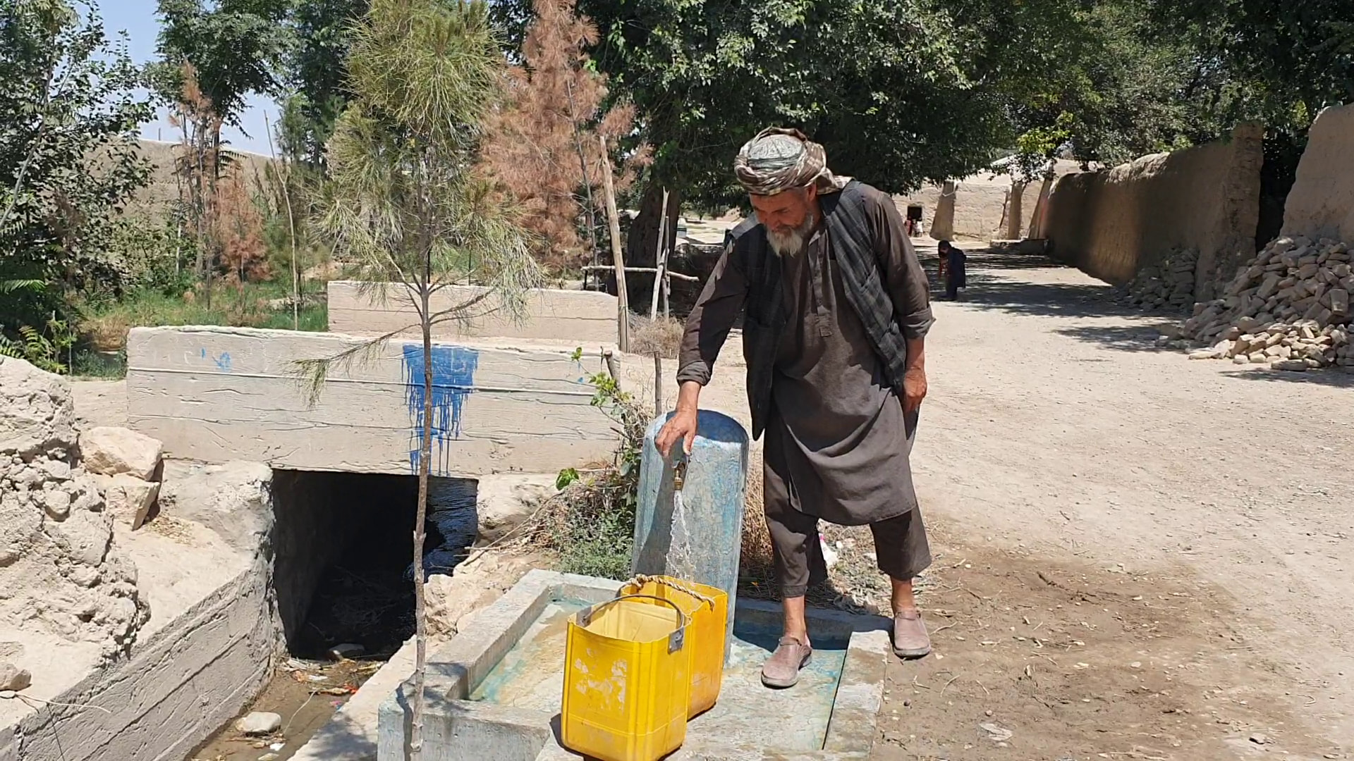 تهیه‌ی آب آشامیدنی صحی برای ۲۶۵ خانواده در بلخ