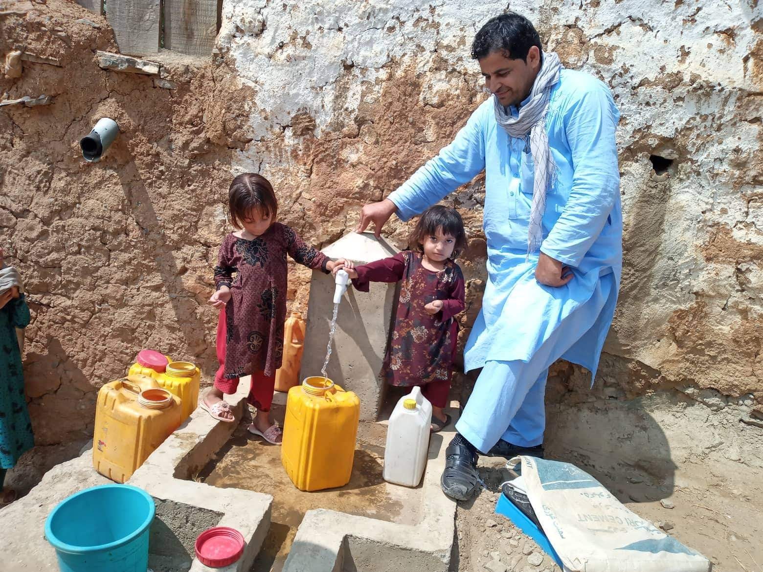 Handing over of water supply network construction project costing 2.7 million AFN IN Kuner province