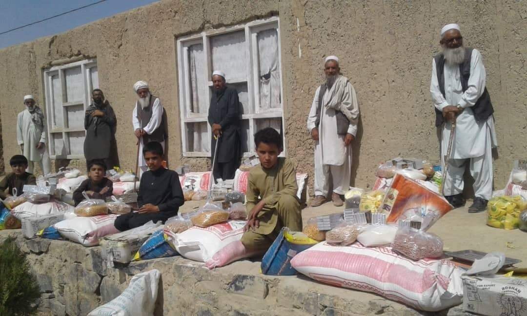 11 vulnerable families received Food aids in Logar province 