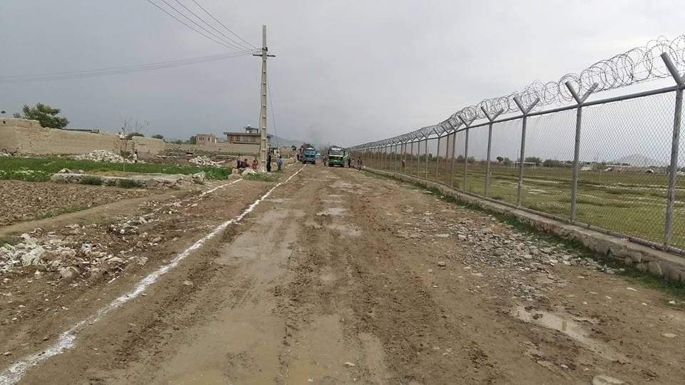 آغاز کار ساخت ۹.۲ کیلومتر سرک کانکریتی به ارزش ۲۹ میلیون افغانی در کابل