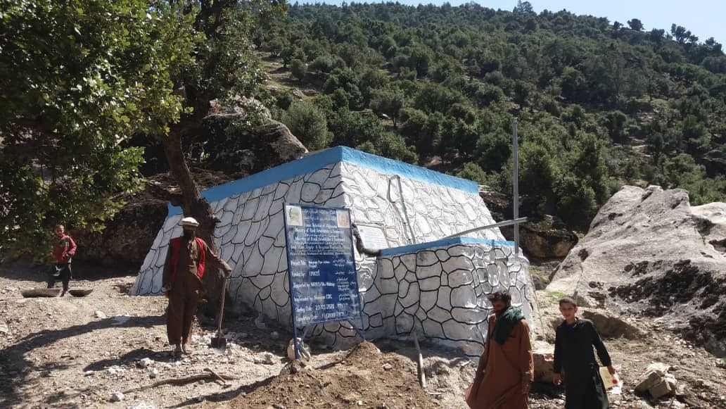 په نورستان کې د ۱.۲ میلیونه افغانیو په ارزښت د څښاک د اوبو یوه شبکه بشپړه شوه