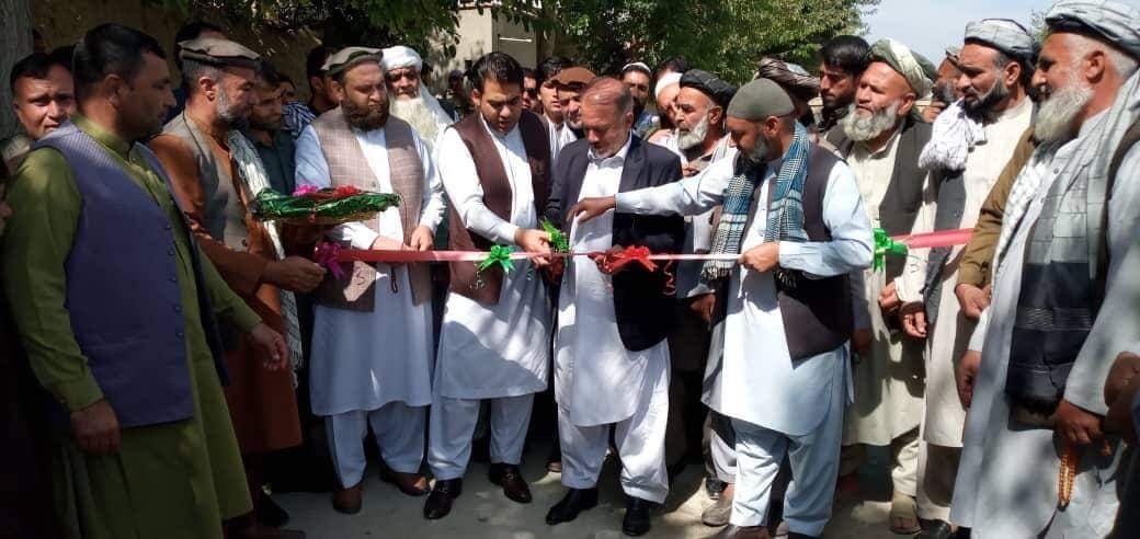 په میدان وردګ کې د ۲۲ میلیونه افغانیو په ارزښت د ۴۵ متره پل د جوړیدو کار پیل شو