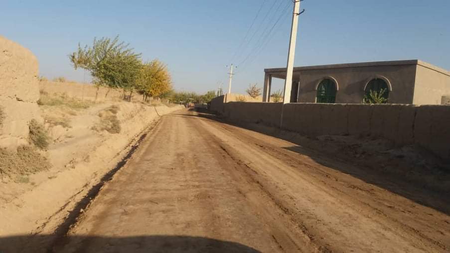 جریان بازسازی ۶.۸۸ کیلومتر سرک در ولایت سرپل