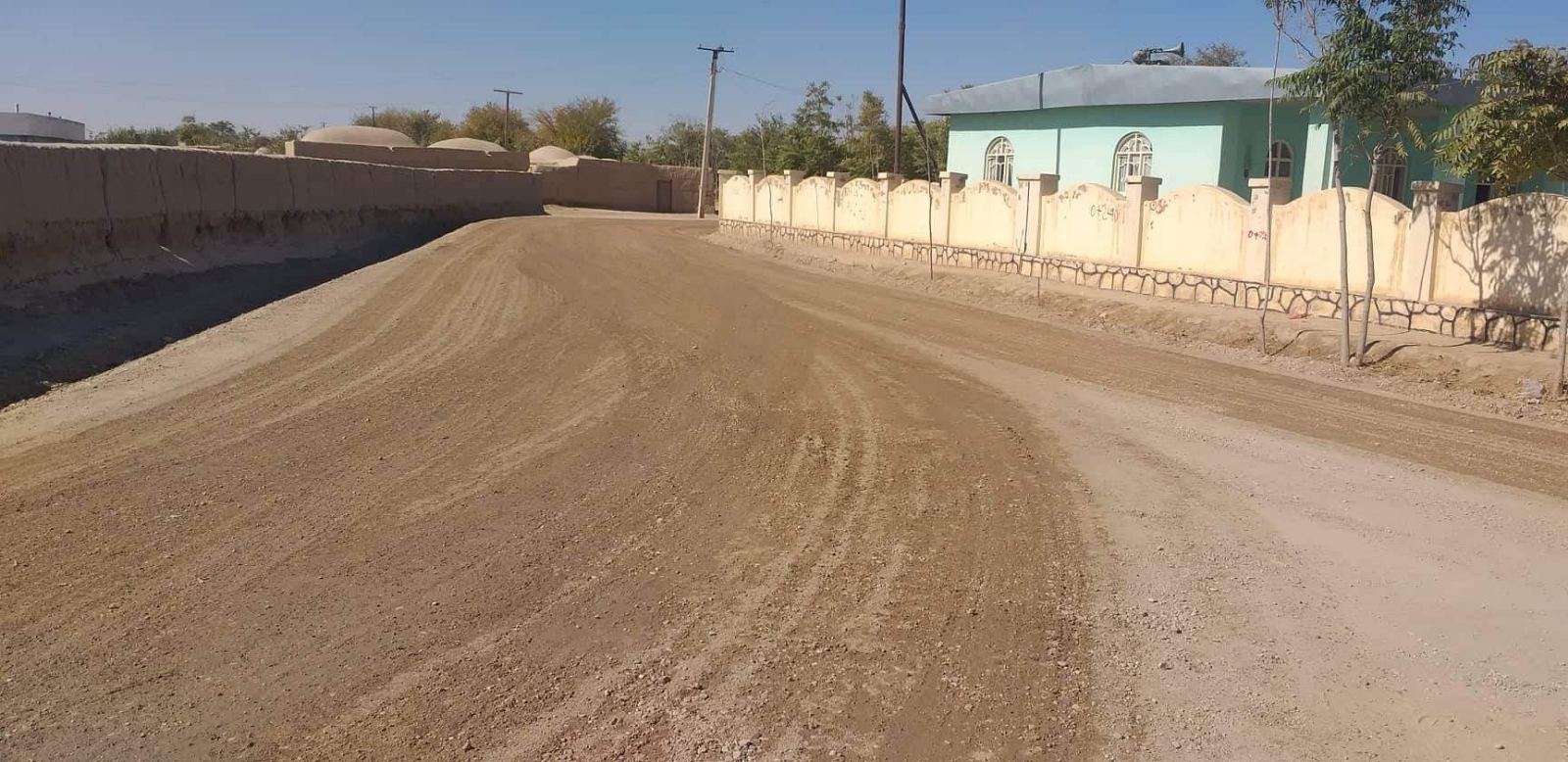 تکمیل کار جغل‌اندازی ۷.۹ کیلومتر سرک به ارزش ۱۰ میلیون افغانی در جوزجان