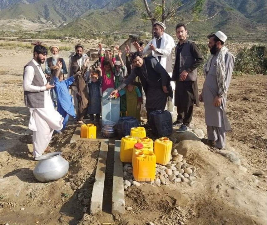 تهیهی آب آشامیدنی صحی برای ۲۱۰ خانواده در کنر