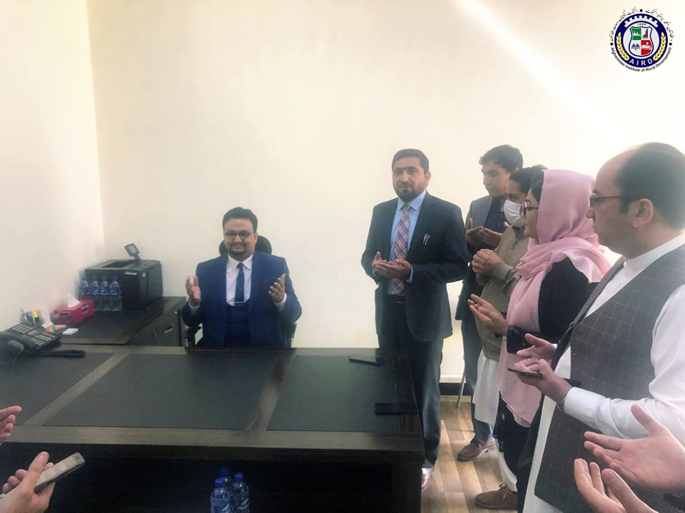 د کلیو بیارغونې او پراختیا وزارت د انسټیټیوټ نوی رییس معرفي شو