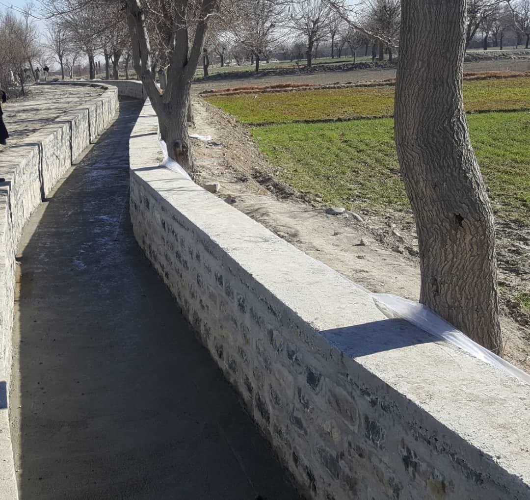 په خوست کې د یو کرنیز کانال د جوړولو کار بشپړ او ګټې اخیستنې ته وسپارل شو.