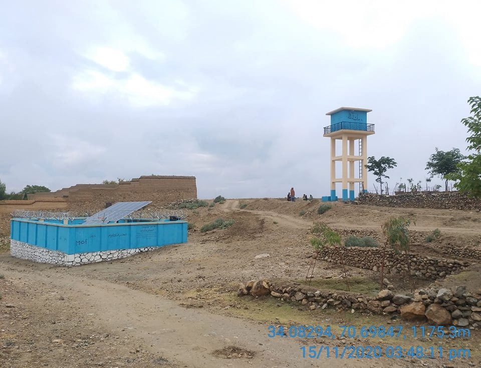 په ننګرهار کې د ۱۶۰ کورنیو لپاره د څښاک پاکې اوبه برابرې شوې