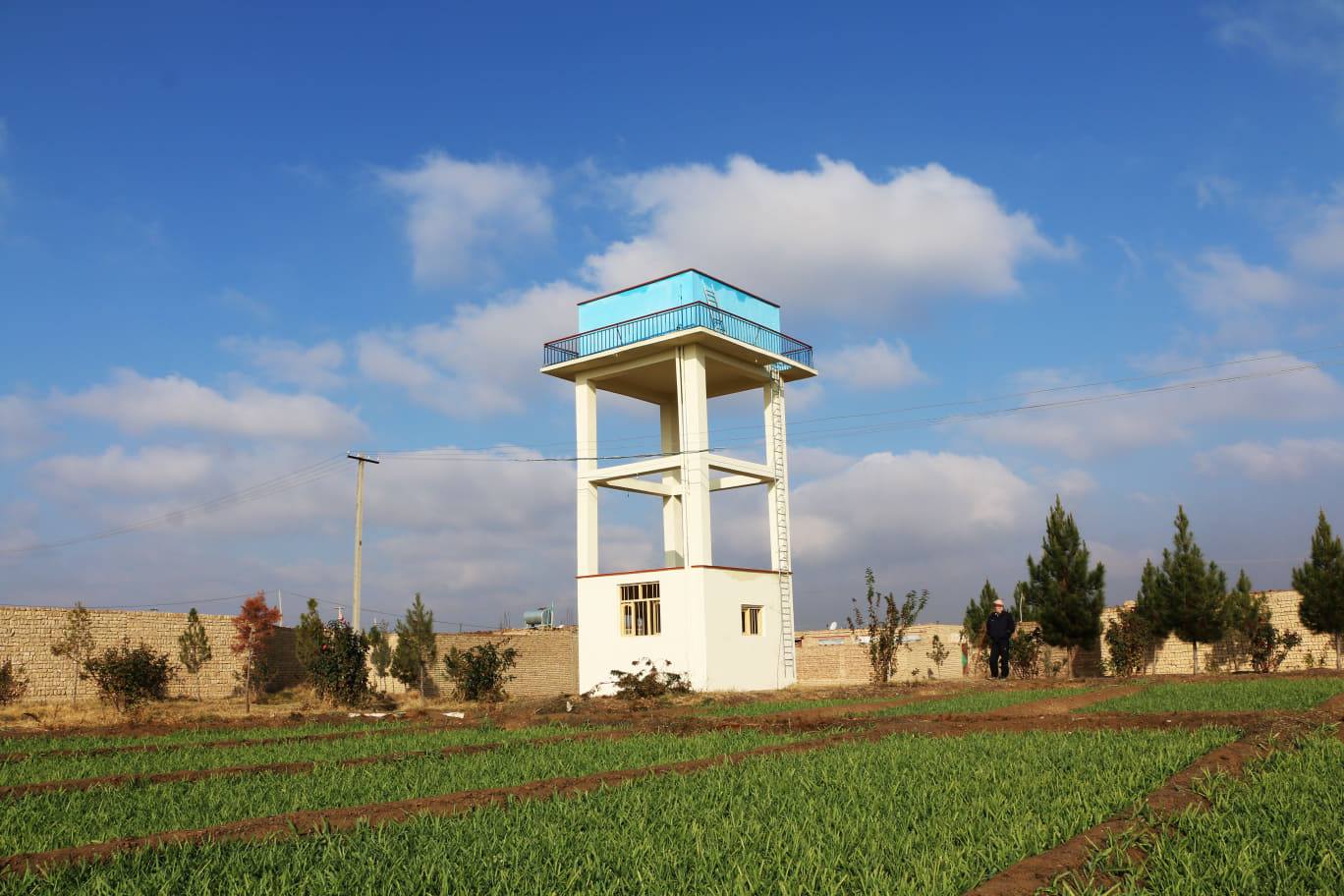 جریان کار ساخت یک شبکه‌ی آبرسانی به ارزش ۲.۳ میلیون افغانی در بلخ