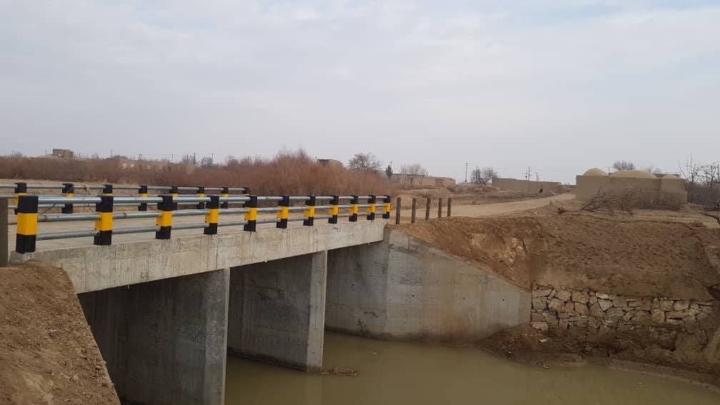 تکمیل کار اعمار پل ۱۴ متری آهن‌کانکریتی به ارزش ۵.۹ میلیون افغانی در فاریاب