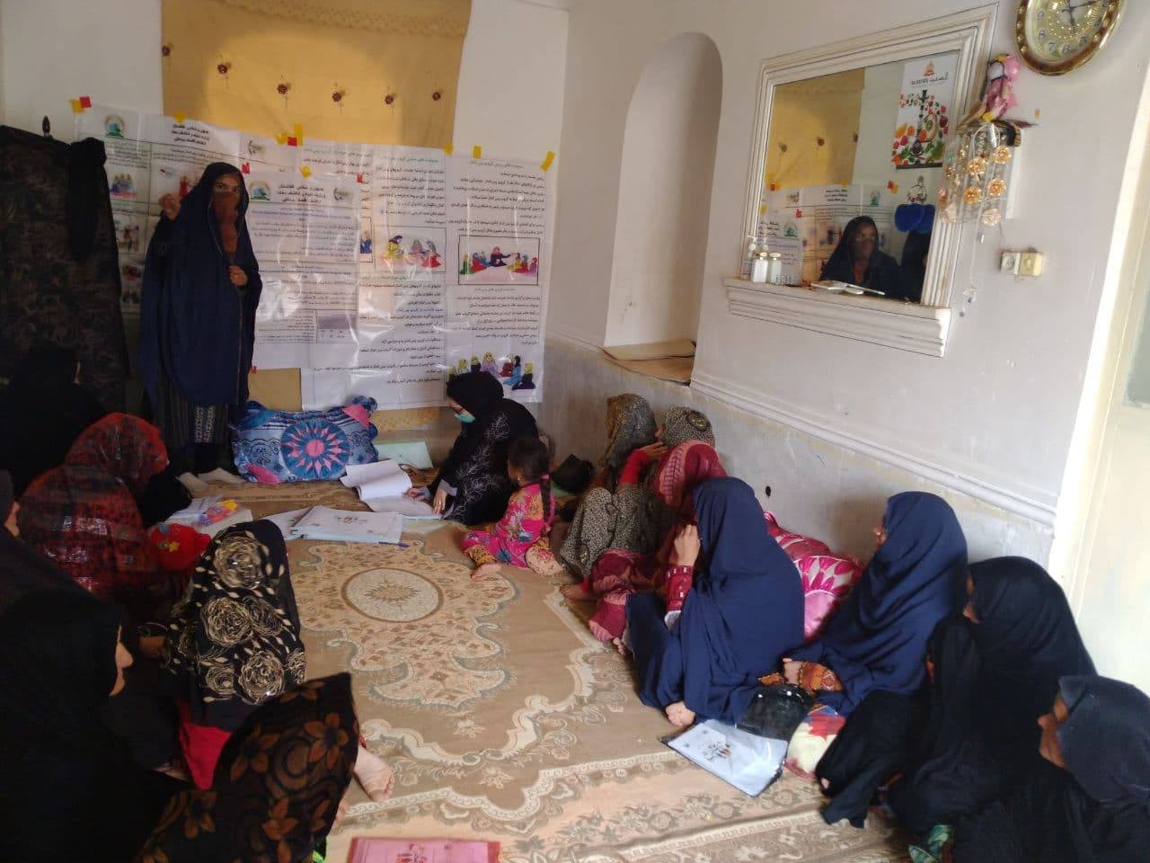 په نیمروز کې د پور او سپما د کلیوالي اتحادیو او سپما ګروپونو جوړول ترسره شول