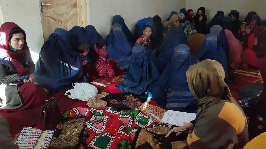Establishment of productive groups by WEERDP in Takhar province