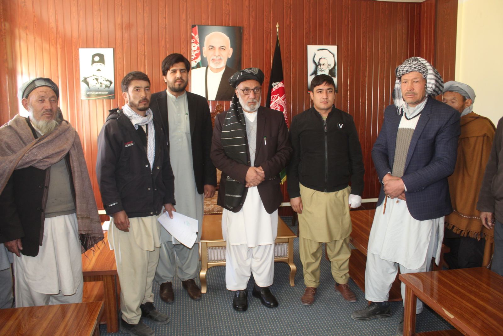 MRRD signed a contract for construction of an agricultural water reservior worth 1,7 million AFN in Maidan Wardak