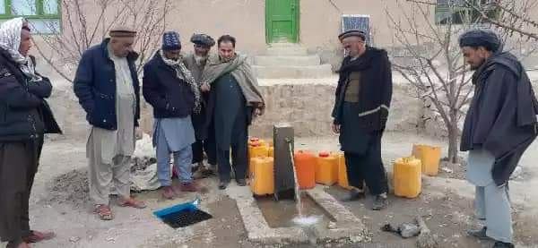 Clean drinking water provided for 330 families in Baghlan province