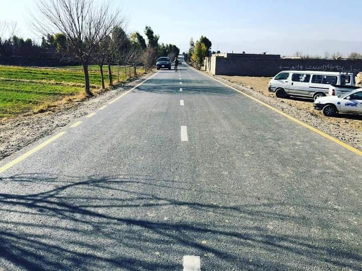 په خوست ولایت کې د نږدې ۹۱ میلیون افغانیو په ارزښت  قیر شوی سړک ګټې اخیستنې ته وسپارل شو