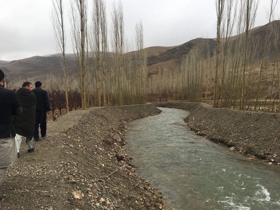 په میدان وردګو کې د اوبو لګولو د کانال د پاکولو چارې بشپړې شوې