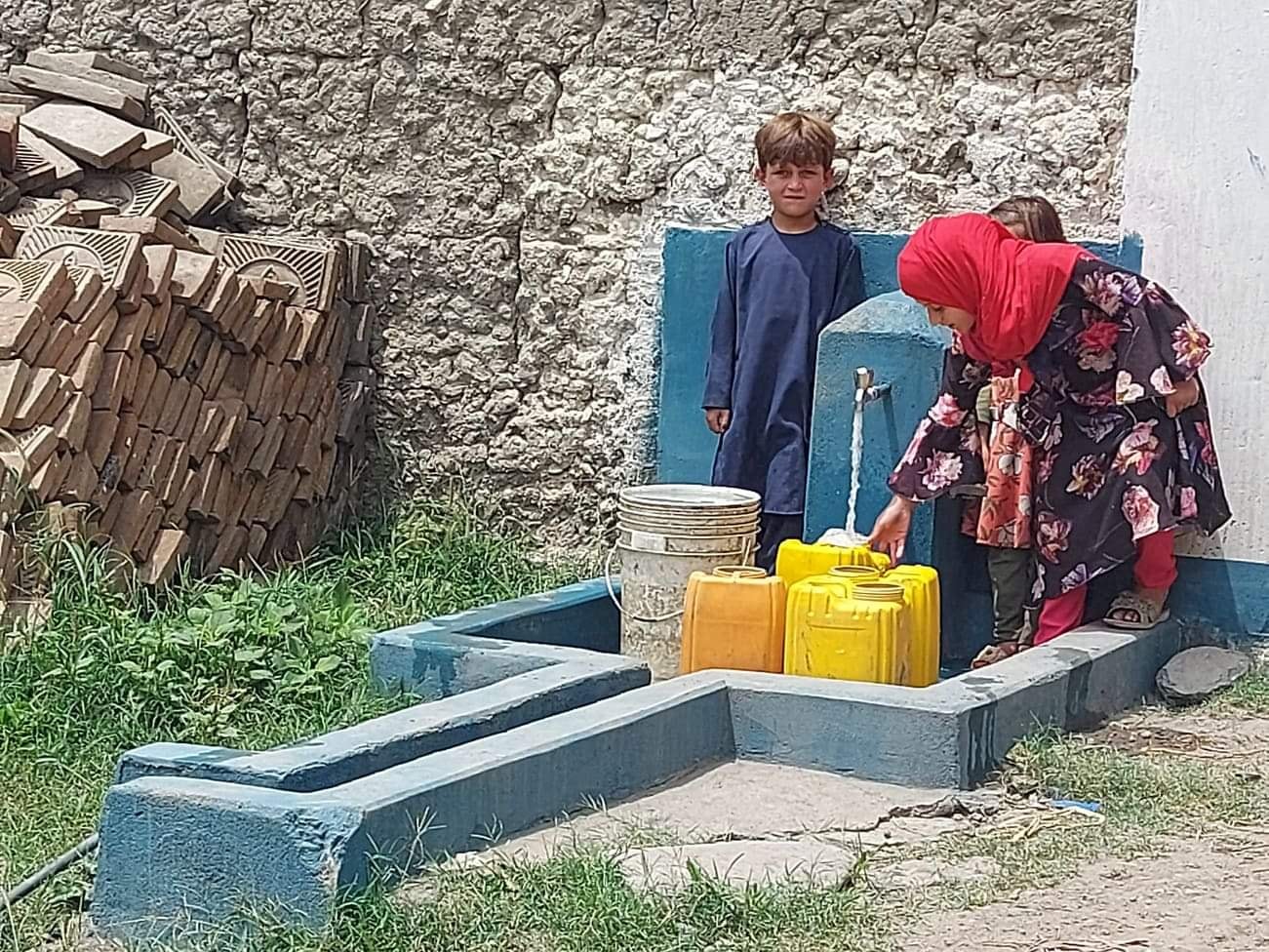 تهیهی آب آشامیدنی صحی برای ۱۲۵ خانواده در ننگرهار